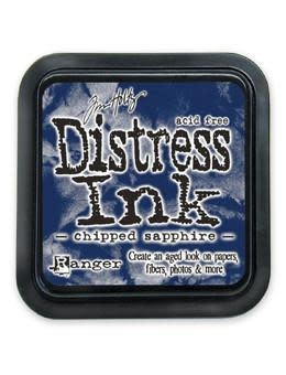 RANGER TIM HOLTZ DISTRESS INK PAD CHIPPED SAPPHIRE