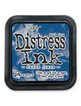 RANGER TIM HOLTZ DISTRESS INK PAD FADED JEANS