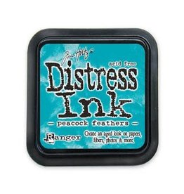 RANGER TIM HOLTZ DISTRESS INK PAD PEACOCK FEATHERS