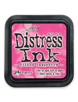 RANGER TIM HOLTZ DISTRESS INK PAD PICKED RASPBERRY