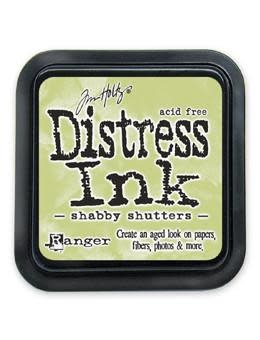 RANGER TIM HOLTZ DISTRESS INK PAD SHABBY SHUTTERS