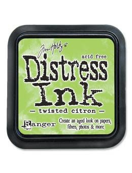 RANGER TIM HOLTZ DISTRESS INK PAD TWISTED CITRON