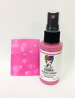 RANGER RANGER DINA WAKLEY MEDIA GLOSS SPRAY MAGENTA 2OZ