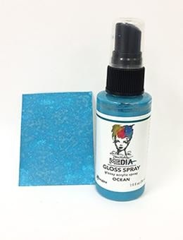 RANGER RANGER DINA WAKLEY MEDIA GLOSS SPRAY OCEAN 2OZ