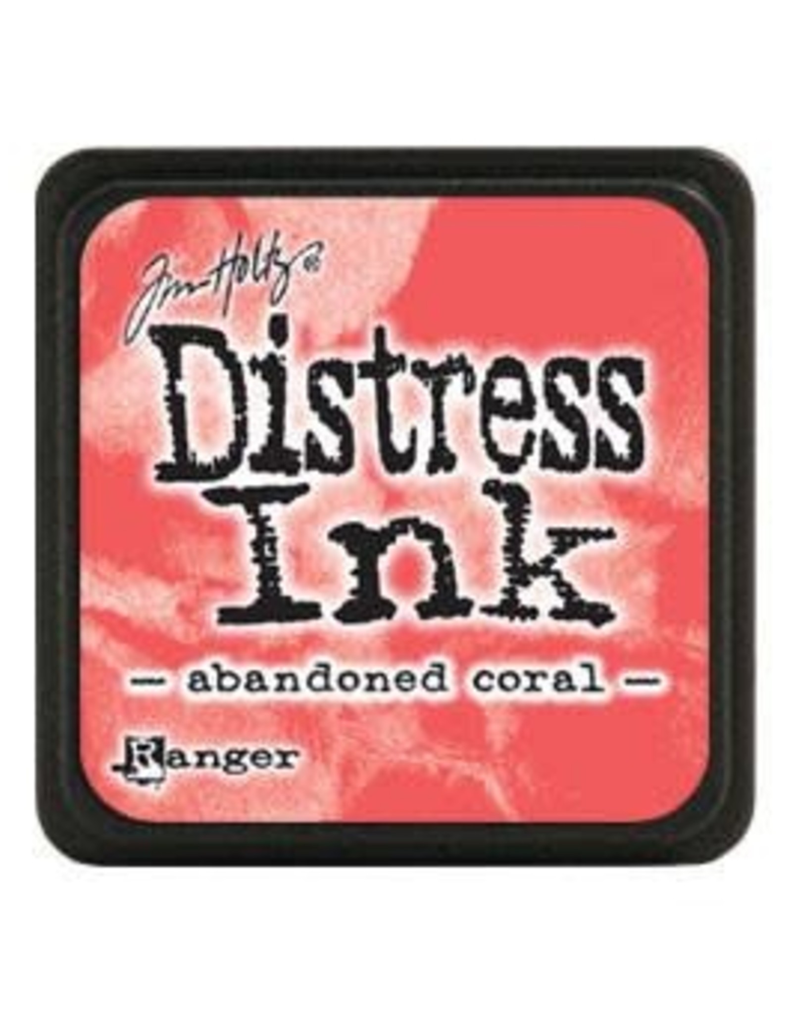 RANGER TIM HOLTZ DISTRESS MINI INK PAD ABANDONED CORAL