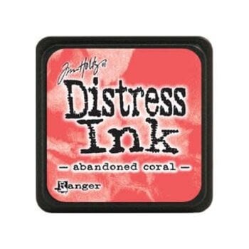 RANGER TIM HOLTZ DISTRESS MINI INK PAD ABANDONED CORAL