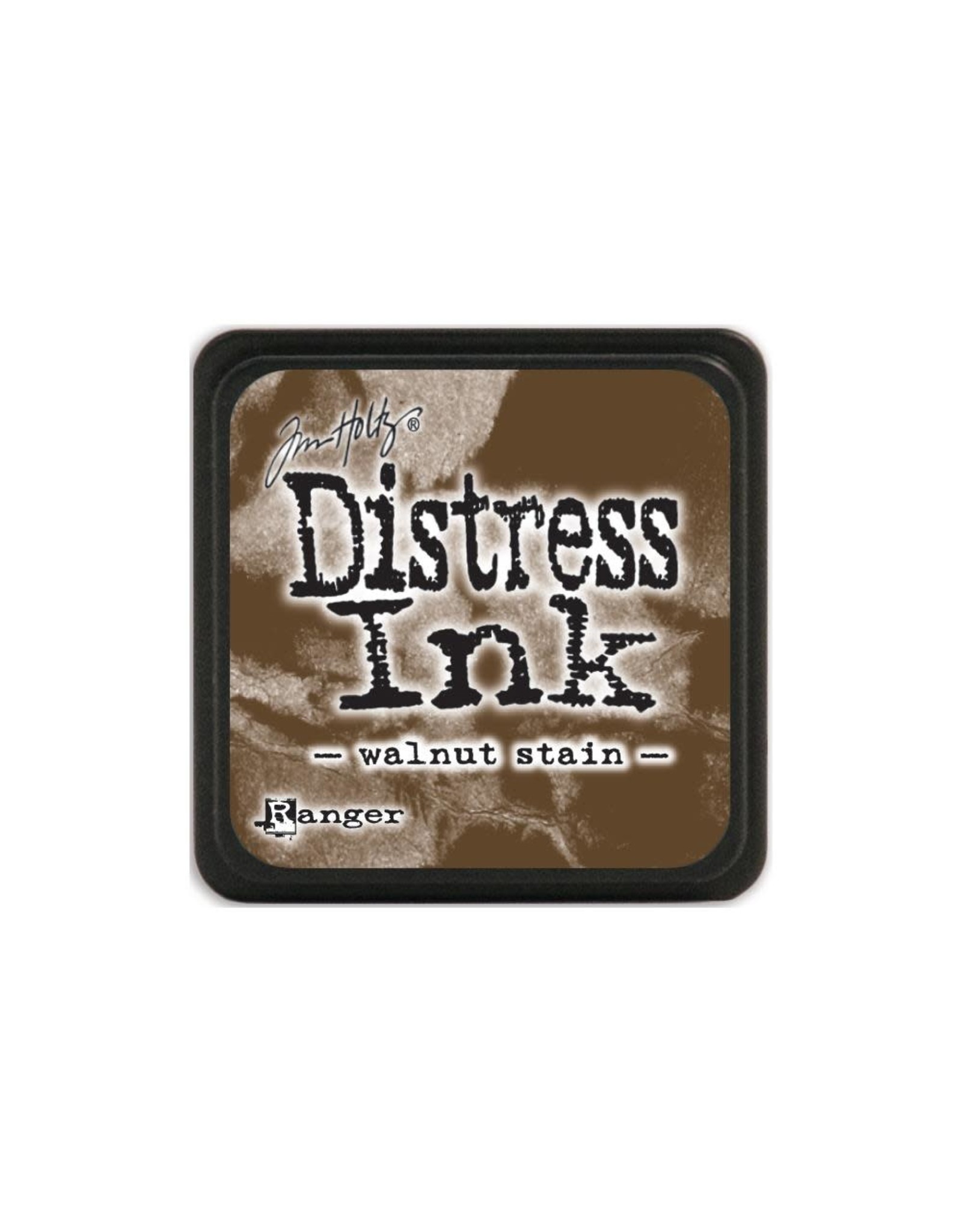 RANGER TIM HOLTZ DISTRESS MINI INK PAD WALNUT STAIN