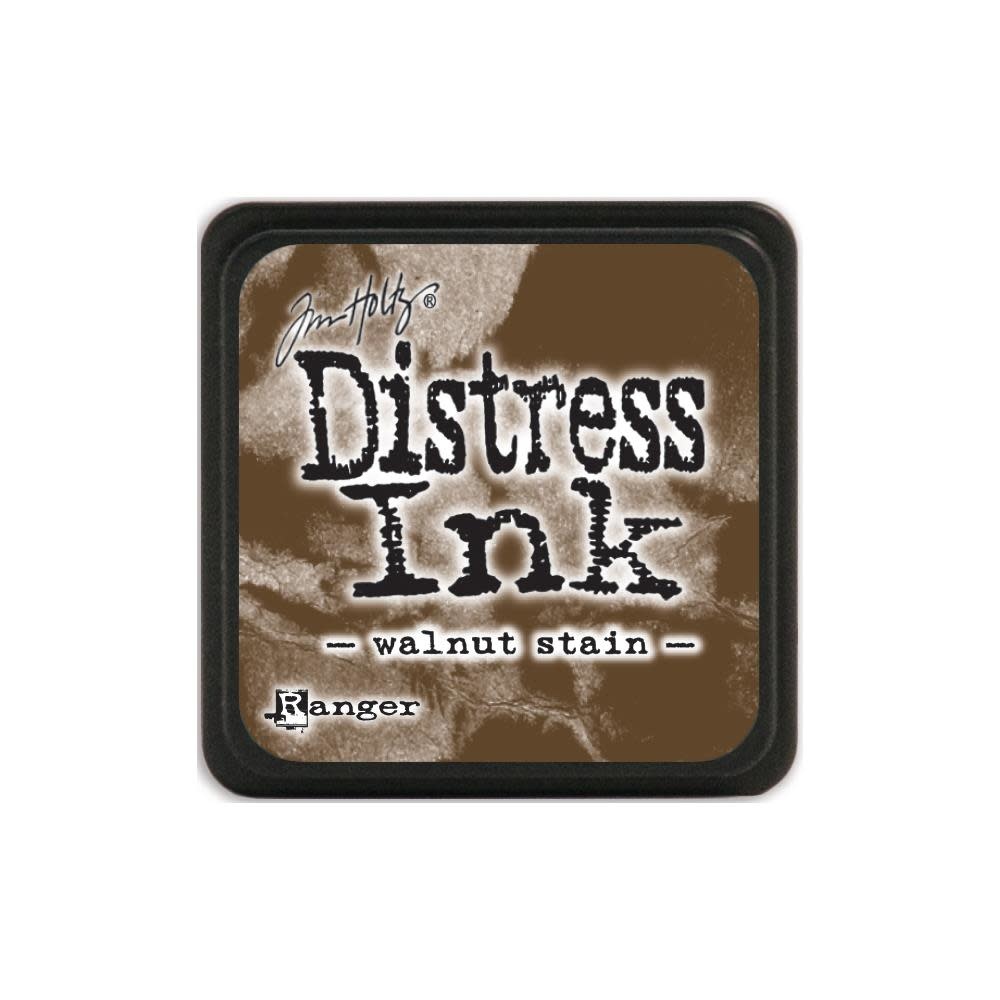 RANGER TIM HOLTZ DISTRESS MINI INK PAD WALNUT STAIN