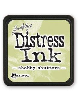 RANGER TIM HOLTZ DISTRESS MINI INK PAD SHABBY SHUTTERS