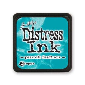 RANGER TIM HOLTZ DISTRESS MINI INK PAD PEACOCK FEATHERS