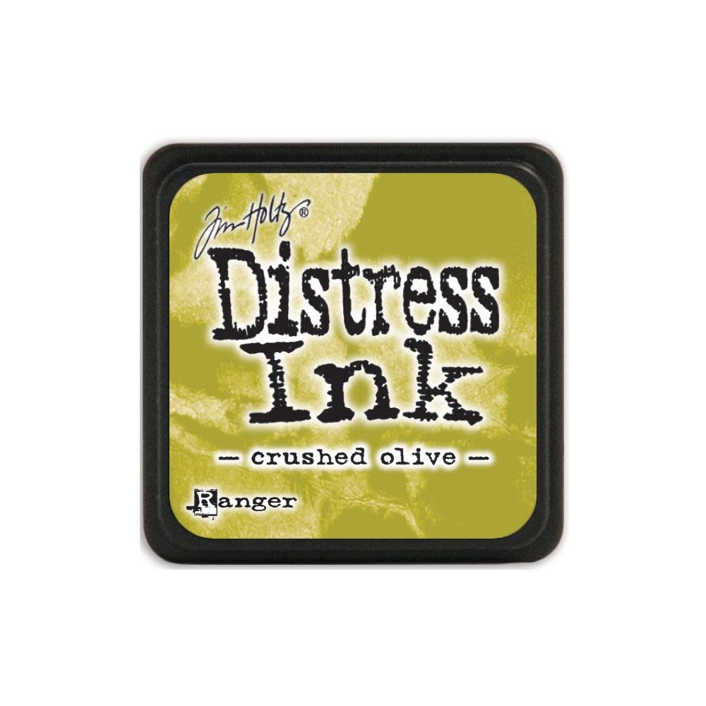 RANGER TIM HOLTZ DISTRESS MINI INK PAD CRUSHED OLIVE