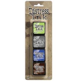 RANGER TIM HOLTZ DISTRESS MINI INK PAD KIT #14 4PK