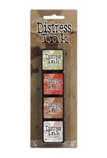 RANGER TIM HOLTZ DISTRESS MINI INK PAD KIT #11 4PK