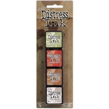 RANGER TIM HOLTZ DISTRESS MINI INK PAD KIT #11 4PK