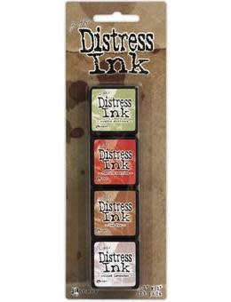 RANGER TIM HOLTZ DISTRESS MINI INK PAD KIT #11 4PK
