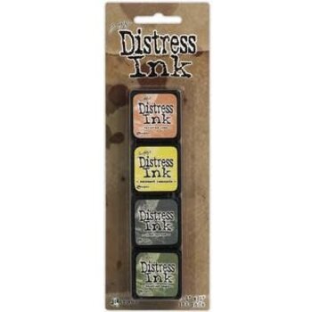 RANGER TIM HOLTZ DISTRESS MINI INK PAD KIT #10 4PK