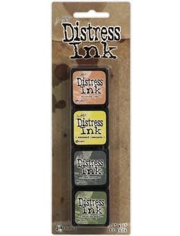 RANGER TIM HOLTZ DISTRESS MINI INK PAD KIT #10 4PK