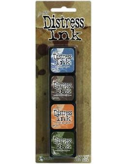 RANGER TIM HOLTZ DISTRESS MINI INK PAD KIT #9 4PK
