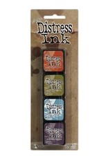 RANGER TIM HOLTZ DISTRESS MINI INK PAD KIT #8 4PK