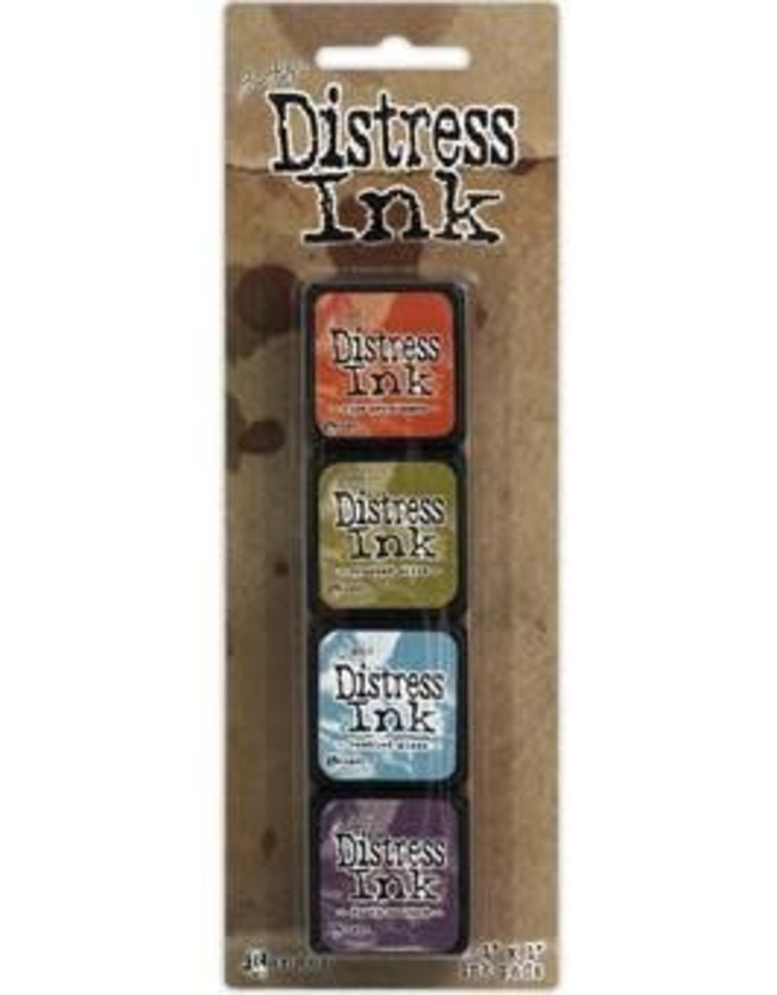 RANGER TIM HOLTZ DISTRESS MINI INK PAD KIT #8 4PK