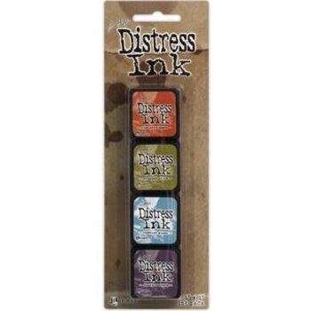 RANGER TIM HOLTZ DISTRESS MINI INK PAD KIT #8 4PK