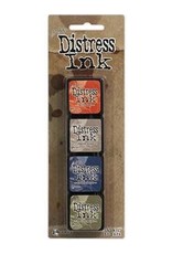 RANGER TIM HOLTZ DISTRESS MINI INK PAD KIT #5 4PK