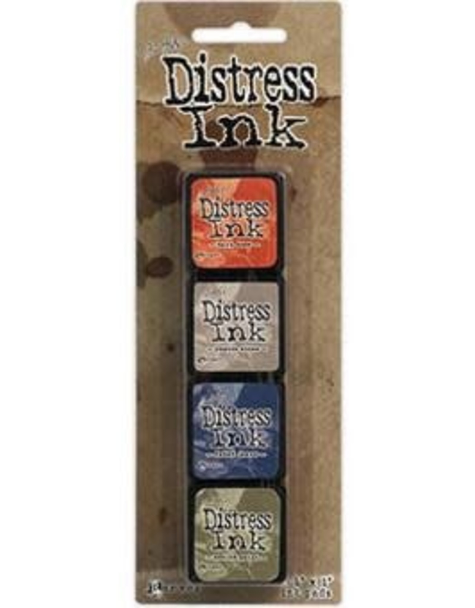 RANGER TIM HOLTZ DISTRESS MINI INK PAD KIT #5 4PK