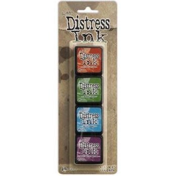 RANGER TIM HOLTZ DISTRESS MINI INK PAD KIT #2 4PK