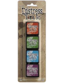 RANGER TIM HOLTZ DISTRESS MINI INK PAD KIT #2 4PK