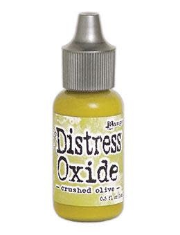 RANGER TIM HOLTZ DISTRESS OXIDE REINKER CRUSHED OLIVE 0.5OZ