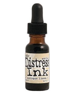 RANGER TIM HOLTZ DISTRESS REINKER ANTIQUE LINEN 0.5OZ