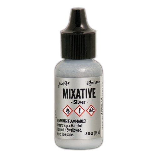 RANGER TIM HOLTZ ALCOHOL INK MIXATIVES SILVER 0.5 OZ