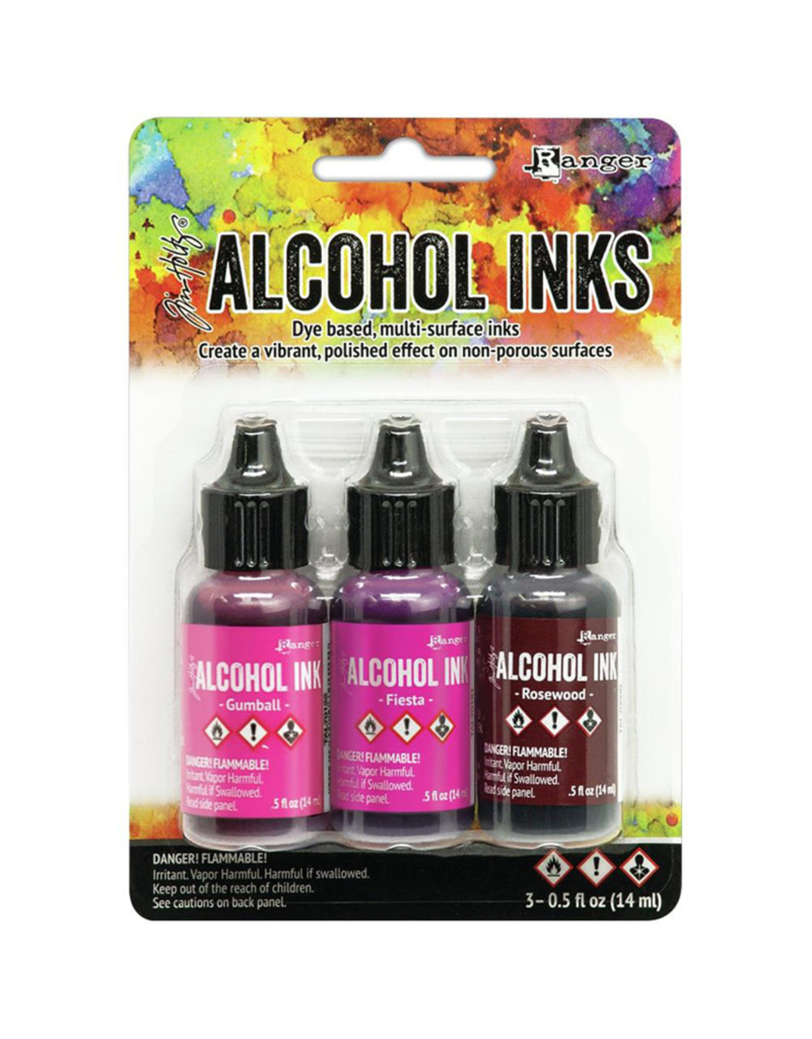 RANGER RANGER ALCOHOL INK PINK/RED 3PK