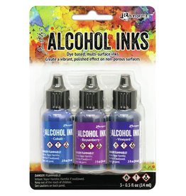 RANGER RANGER ALCOHOL INK INDIGO/VIOLET SPECTRUM 3PK