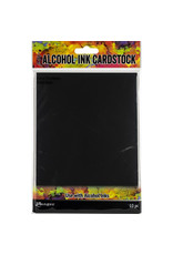 RANGER TIM HOLTZ ALCOHOL INK CARDSTOCK MATTE BLACK 5X7