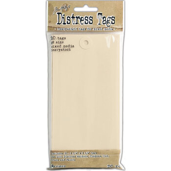RANGER TIM HOLTZ DISTRESS TAGS MIXED MEDIA #8 20PK