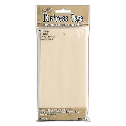 RANGER TIM HOLTZ DISTRESS TAGS MIXED MEDIA #8 20PK