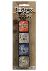 RANGER TIM HOLTZ DISTRESS MINI INK PAD KIT #5 4PK