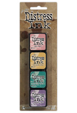 RANGER TIM HOLTZ DISTRESS MINI INK PAD KIT #4 4PK