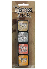 RANGER TIM HOLTZ DISTRESS MINI INK PAD KIT #7 4PK