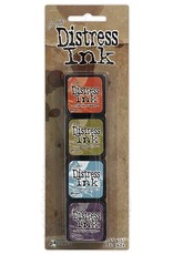 RANGER TIM HOLTZ DISTRESS MINI INK PAD KIT #8 4PK