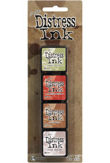 RANGER TIM HOLTZ DISTRESS MINI INK PAD KIT #11 4PK