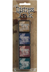 RANGER TIM HOLTZ DISTRESS MINI INK PAD KIT #12 4PK