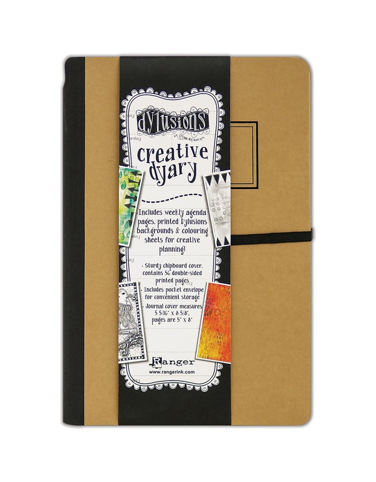 RANGER DYLUSIONS CREATIVE DYARY SMALL #2 5X8