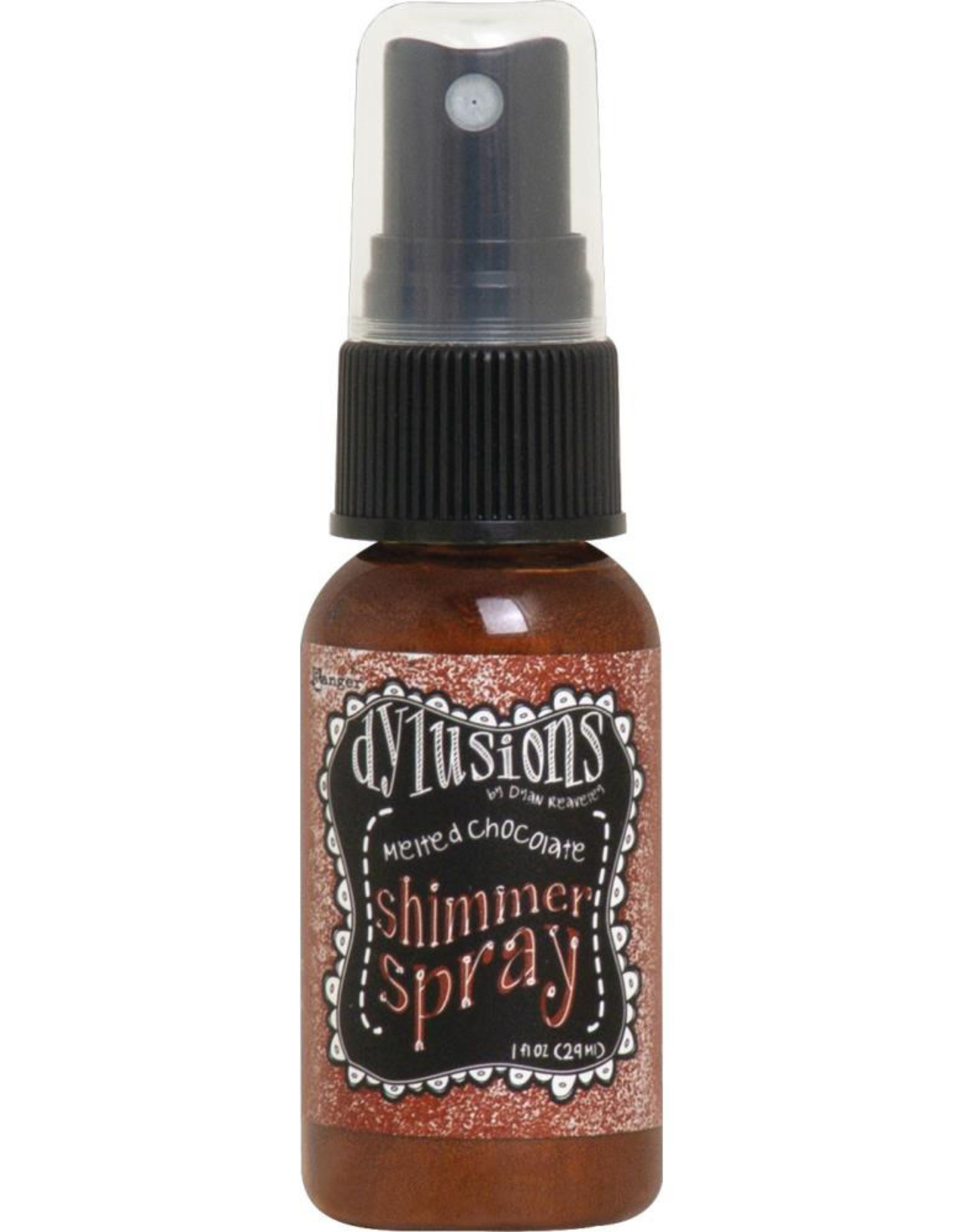 RANGER DYLUSIONS SHIMMER SPRAY MELTED CHOCOLATE 1OZ