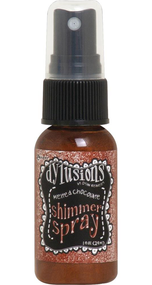RANGER DYLUSIONS SHIMMER SPRAY MELTED CHOCOLATE 1OZ