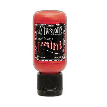 RANGER DYLUSIONS ACRYLIC PAINT FIERY SUNSET 1OZ