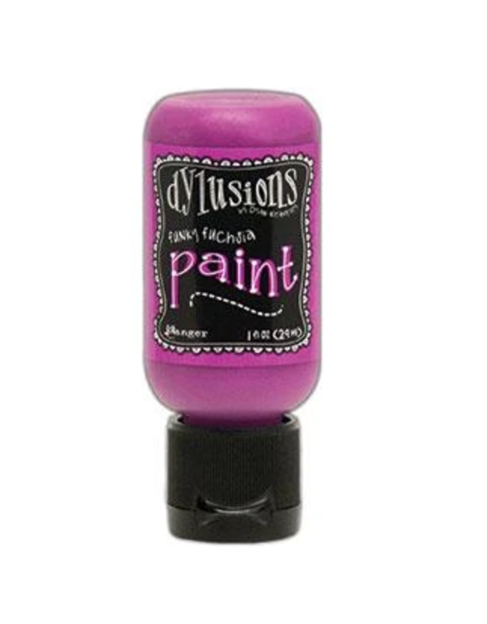 RANGER DYLUSIONS ACRYLIC PAINT FUNKY FUCHSIA 1OZ