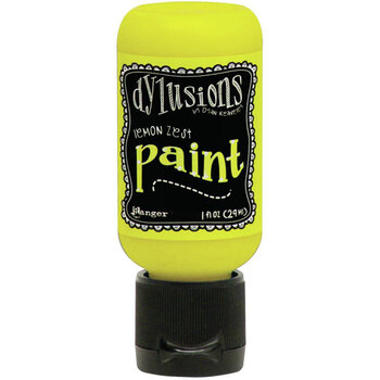 RANGER DYLUSIONS ACRYLIC PAINT LEMON ZEST 1OZ