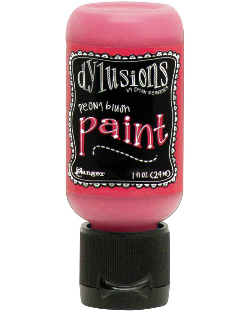 RANGER DYLUSIONS ACRYLIC PAINT PEONY BLUSH 1OZ